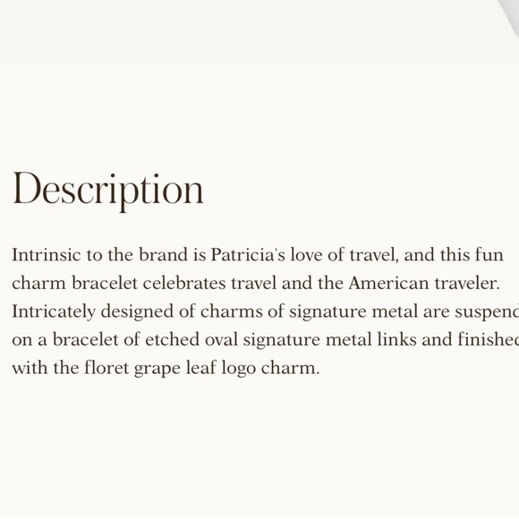 Patricia Nash (NWT) World Traveler Charm Bracelet - Picture 4 of 7